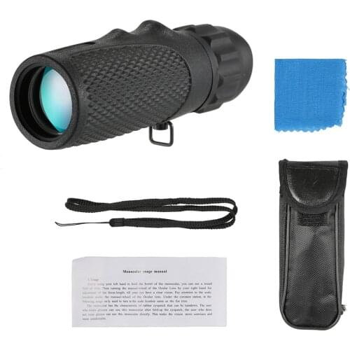 Mini Compact Monocular Telescope High Definition Pocket Scope Storage Pouch powerful monocular 10x25 Monocular