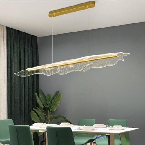 Nordic restaurant chandelier dining room LED modern minimalist creative art light luxury designer bar table lamps