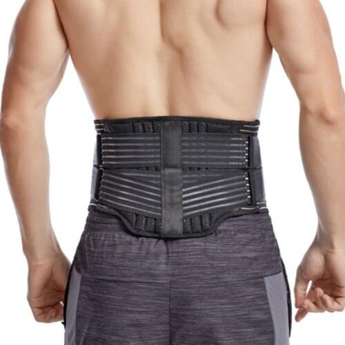 Medical Back Brace Spine Waist Support Belt Men Women Breathable Lumbar Corset Orthopedic Posture Corrector Pain Relief Trainer