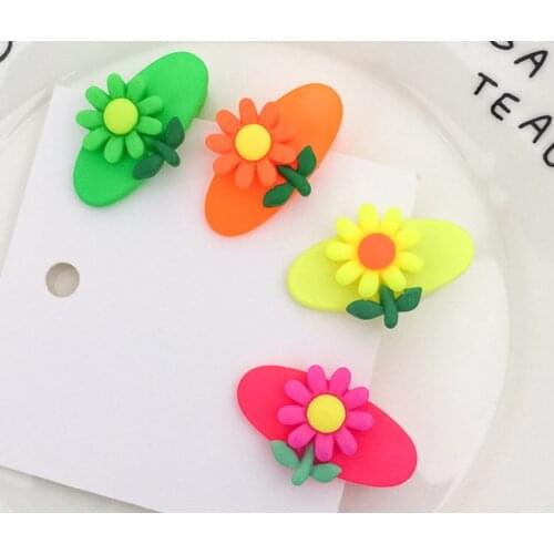 Cute girl hair ornament puppy hair ornament small flower small duckbill clip cat and dog small clip hair ornament headdress