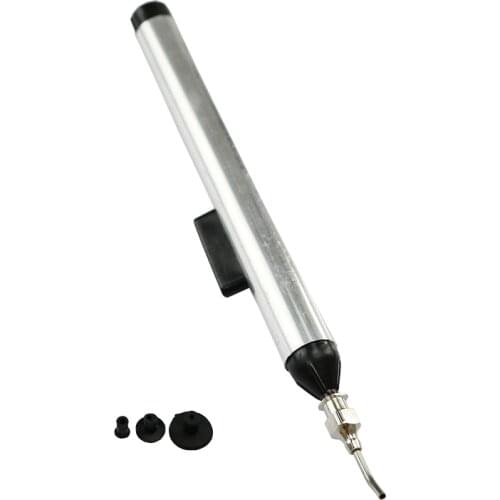 Solder Desoldering Pump Suction Cup IC SMD Vacuum Suction Cup Suction Pen Pumping Unit Removal Tool With 3 Suction Heads