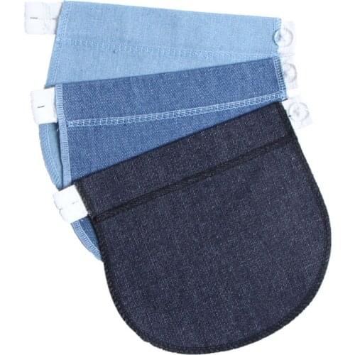 NEW Jean Extender Pants Pregnancy Adjustment Elastic Buckle Waistband Belt Waist Extend Pant Obese Pregnant Belt Extension
