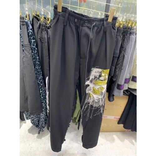 Owen Yohji Japan Korean Style Clothes Hippie pants men joggers Trousers for men pants women