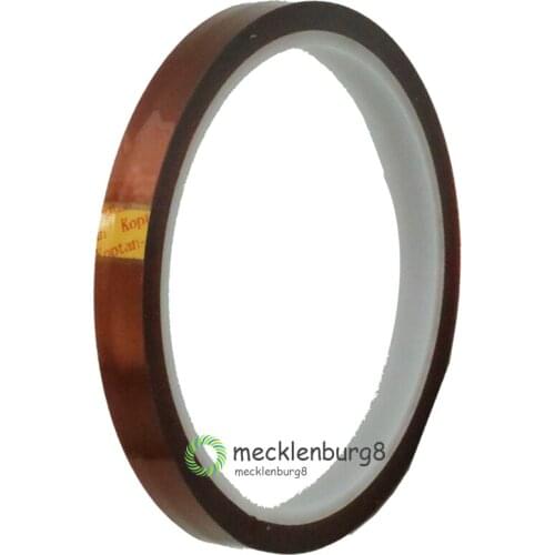 Hot Sale 10mm 100ft BGA One-side Self-adhesive High Temperature Heat Resistant Polyimide Gold Tape Soldering Shielding