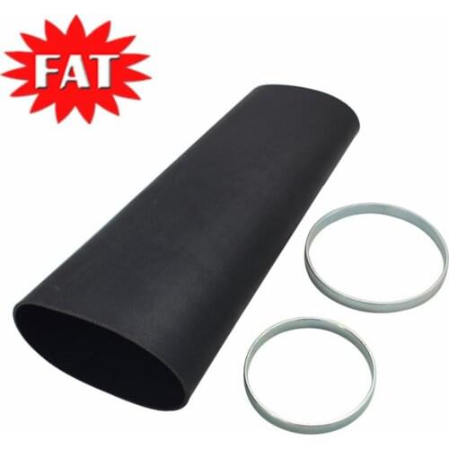 Front Rubber Sleeve Air Spring with Ring For Audi A6 C5 4B Allroad Quattro 2000-2005 Air Suspension Sleeve 4Z7616051D 4Z7616051B