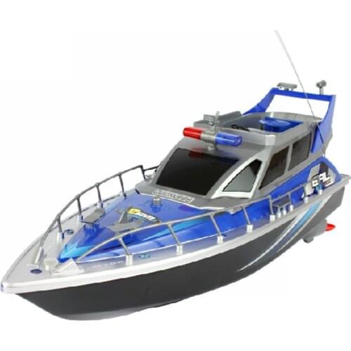 RC boat Speedboat 1:20 2875F 4 CH charging model toy police speed boats toy model kids child best gift toys