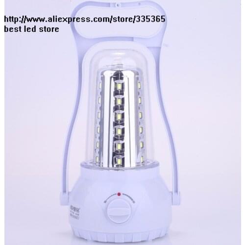 Outdoor waterproof SMD led emergency light rechargeable battery led torching ligh tent light led lantern with dimmer controller
