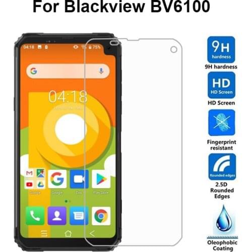 9H Ultra-thin Tempered glass film For Blackview BV6100 Pro 2.5D Screen protector protective film for Blackview BV6100 IP68 Glass