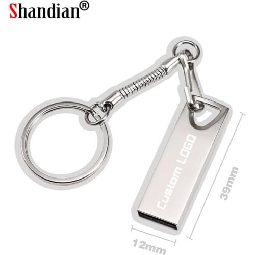 JASTER Metalen Mini USB Flash Drive 128 GB 64GB 32GB pendrive Cle USB Flash Stick Pen Drive 4gb16gb 32gb 64gb 128gb USB Stick