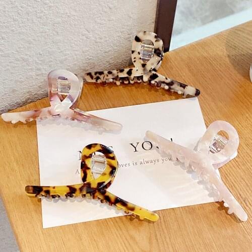 New Women High Quality Luxury Acetate Cross Hair Claws Sweet Headband Hair Clips Hairpins Barrettes Fashion Hair Accessories