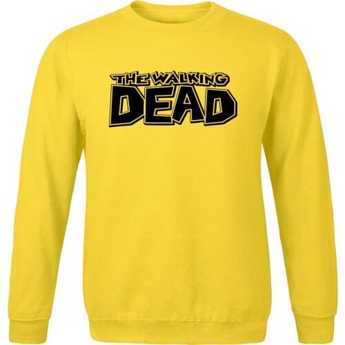 2020 The Walking Dead hoodies Hip Hop Streetwear Letter Printed spring autumn New solid color Sweatshirts Fashion male tracksuit