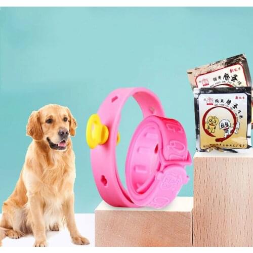 3pcs/lot Pet Insect Repellent Ring Plant Essential Oil Deworming Mosquito Flea Bug Cat Dog Collar Clean In Vitro Cleaning E11399