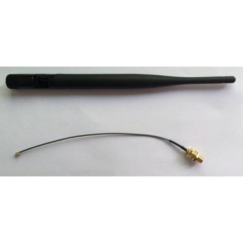 6dBi SMA 2.4 5 GHz 2.4GHz 5GHz Male Wireless WLAN WIFI Antenna + IPX / u.fl To SMA Female Pigtail Cable