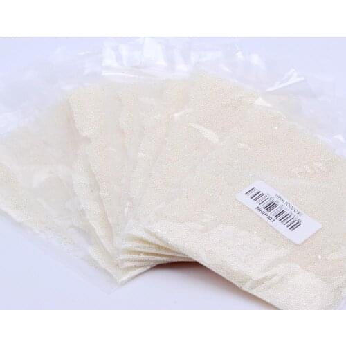 1mm 10000pcs Round Resin Pearls Loose No Hole Imitation Pearls White/Ivory Color DIY Crafts Jewelry Mini Nails Art Decorations