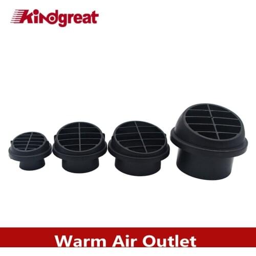 Kindgreat 60mm/75mm Auto Car Heater Duct Warm Air Vent Outlet Fit For Parking Diesel Heater