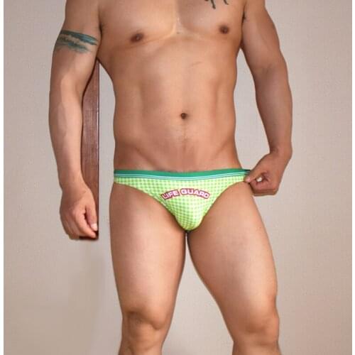 New tight low waist swimsuits 2021 summer men swim briefs trunks beach swimming pool party men sexy swimwear bikinis small size