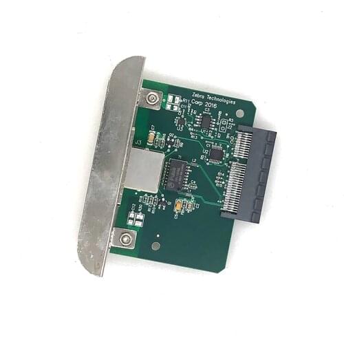 Original zt210 zt220 zt230 wired built-in network card PCBA board for zebra zt-210 zt-220 zt-230 barcode printer card