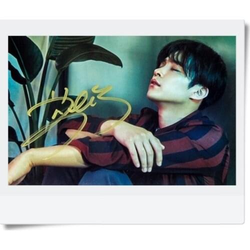 Signed FTISLAND FT Lee Jae Jin autographed original photo Over 10 years 6 inches freeshipping 062017