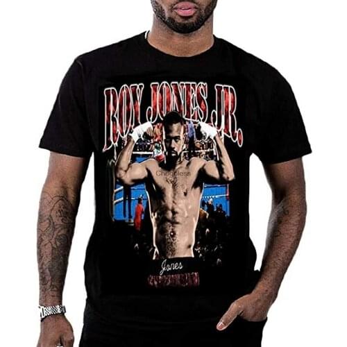 Roy JOnes Jr TShirt Premium Throwback Roy JOnes Jr The Legendary Vintage Boxing Shirt Black
