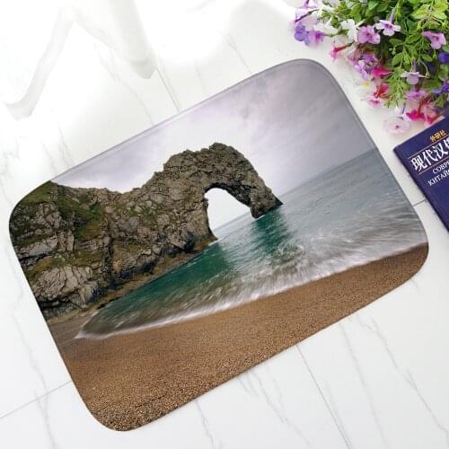 Modern Scenic Pattern Indoor Doormat Home Welcome Hallway Balcony Entrance Mats Washable Anti Slip Printed Soft Bedroom Sofa Mat
