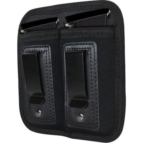 Tactical Magazine Carrier Pouch IWB Flashlight Pistol Magazine Holder Double/Single Stack Hunting Equipment G2C Makarov Glock 17