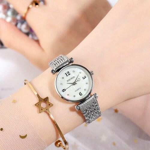 TEAEGG Women's Watches With Rhinestones