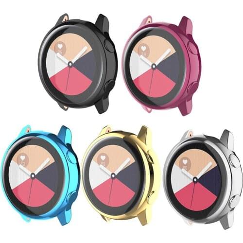 BLUELANS Full Cover Protective Frame Case Shell for Samsung Galaxy Watch Active SM-R500