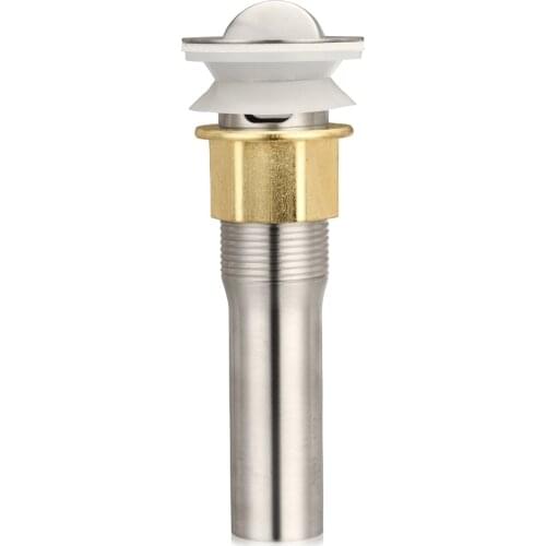 1pcs 0.3*3cm British Waterlet Bathroom Lavatory Vessel Basin Sink Pop Up Chrome Drain Overflow hole