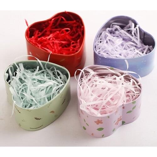 10g Colorful Shredded Paper Gift Box Filler Crinkle Cut Paper Shred Packaging Gift Bag Wedding Birthday Party Favors Decoration