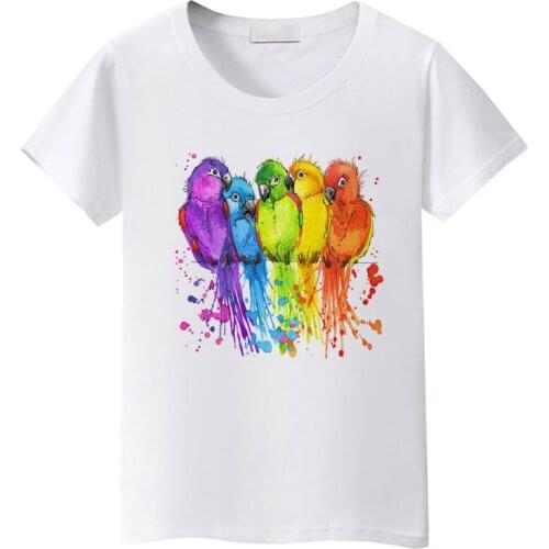 1bgtomato t camisa coloridos arco-íris tshirt mulheres belas roupas de trabalho arte venda quente confortável camiseta femme