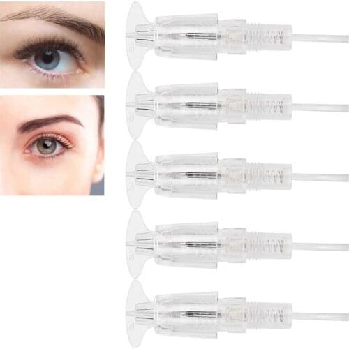 5Pcs Transparent Tattoo Cartridge Needle 316B Needle Flexible Silent Needl Electric Microblading Tatoo Needles Tattoo Stabilizer
