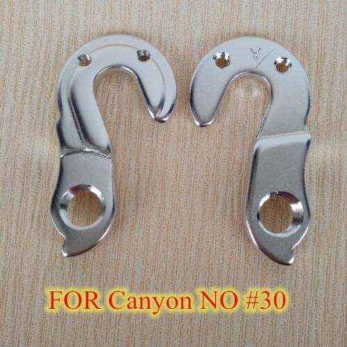 5pcs Bicycle gear rear derailleur hanger For Canyon #30 Diamondback Axis Hook Mongoose Raleigh AL Talus Ziva CURRIE MECH dropout