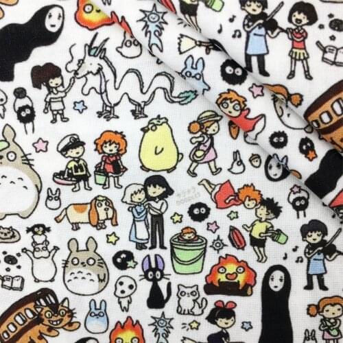 50*145cm Cat Patchwork Print Polyester Cotton Fabric Tissue Sewing Quilting Fabrics Needlework Material DIY Handmade,c17339