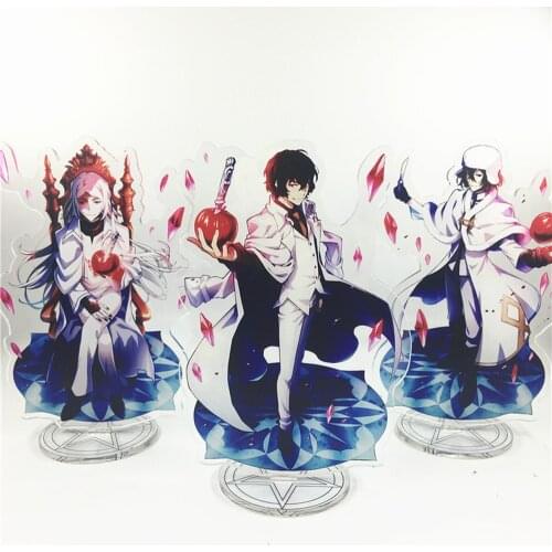Anime Bungou Stray Dogs Atsushi Nakajima Dazai Chuya Ryunosuke Acrylic Stand Figure Desktop Decoration Collection Model Toy Gift