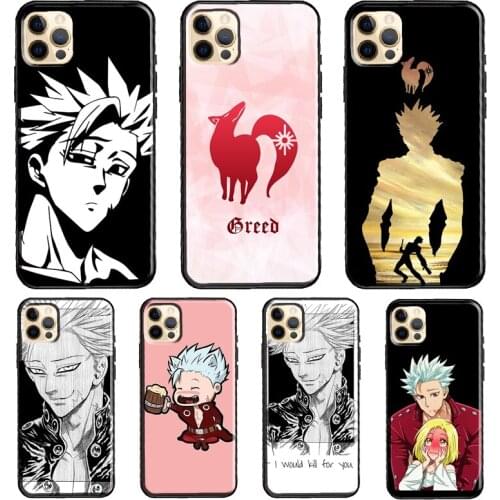 Ban Nanatsu no Taizai Phone Case For iPhone 11 Pro Max XS XR X 12 Mini SE 2020 6S 7 8 Plus 12 Pro Max Cover