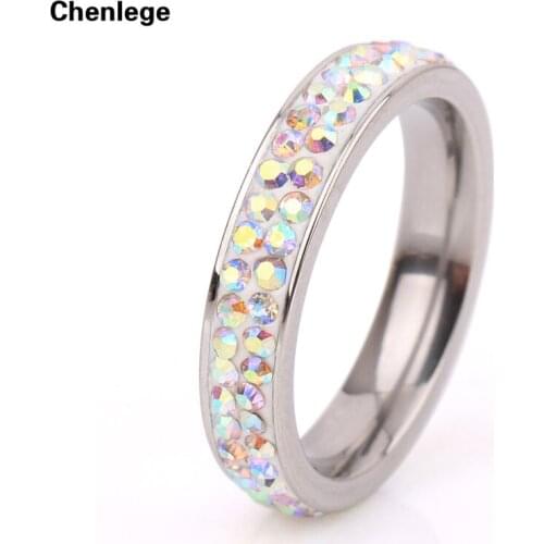 Chenlege Rings With Crystals