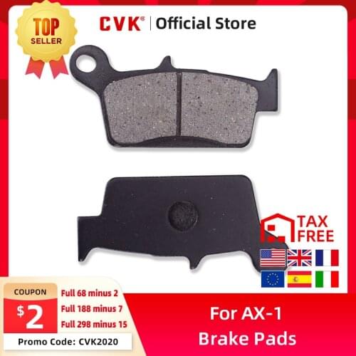 CVK High Quality Rear Brake Pads Disks Shoes For Honda AX-1 250 NX250 CRM250 CRM250R XLR250R XLR250 Baja MK2 (MD22) new
