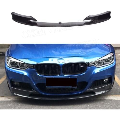 For F30 Front Bumper Lip Spoiler for BMW F30 F35 M Sport Sedan 320i 325i 328i 330i 335i 2012-2018 MP Style Head Chin Shovel