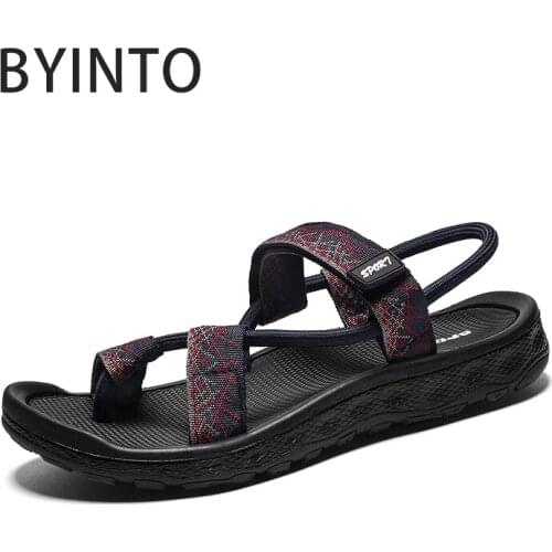 Summer Light Breathable Outdoor Men Beach Sandals Anti-Wear Non-Slip Flip-Flops Slippers Hiking Shoes Sandalias Masculina Hombre