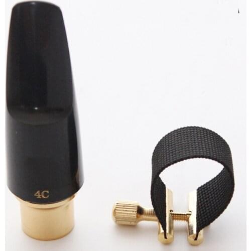 Music Fancier Club Professional Tenor Soprano Alto Saxophone Bakelite Mouthpiece Sax Mouth Pieces Accessories Size 4C 5C 6C
