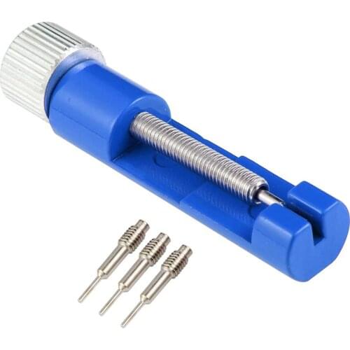 Pratical Stainless Steel Watch Repair Tool Kit Case Opener Adjuster Pins Bracelet Link Watch Strap Band Remover Kit