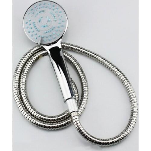 Newest Stainless Steel Shower Head with 1.5M Hose Holder High Quality Bathroom Shower Faucet Extenders Accessories