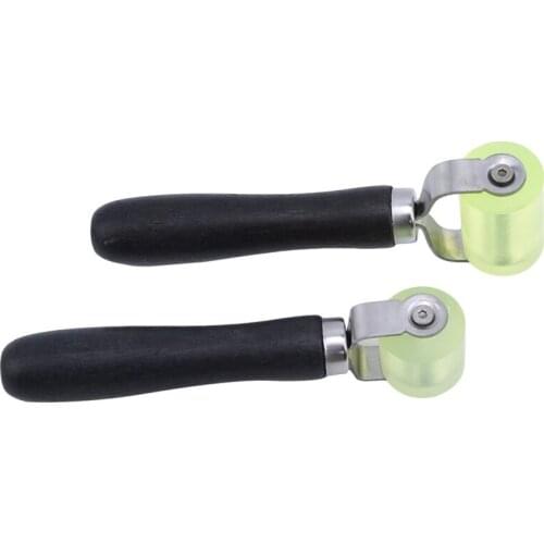 New Audio Nstallation Rubber Auto Clear Sound Deadener Car Wooden Roller Green Compaction Roller