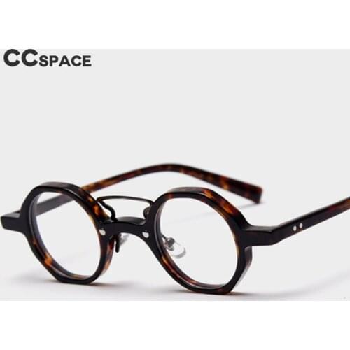 49833 Retro Polygon Acetate Optical Glasses Frames Men Women Fashion Computer Eyeglasses