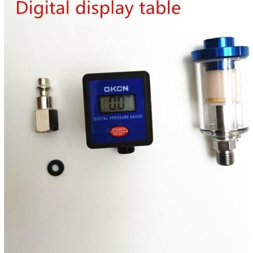 Spray Gun Digital Air Regulator Gauge spray gun Mini digital regulator online Water Trap Filter Tool spray gun digital regulator
