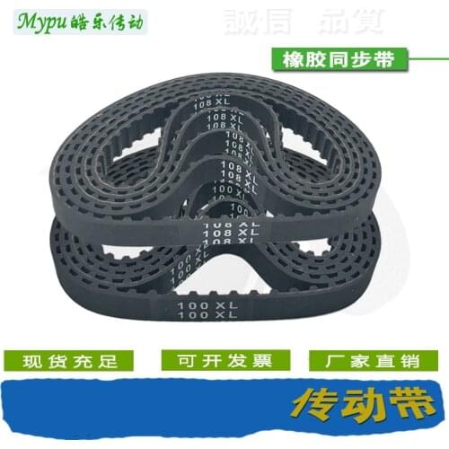 Rubber timing belt XL-108/110/112/114/116/118/120/122/124/126/128/130/132/134/136/138/140/142