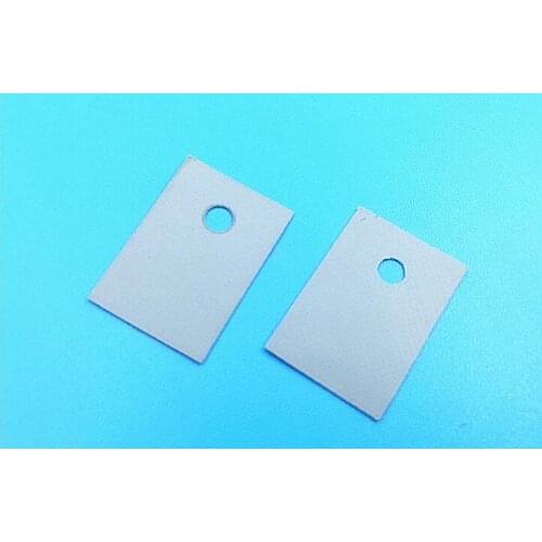Silicone insulation film cooling mat cooling fin Thermal pad for TO-220 13*18MM