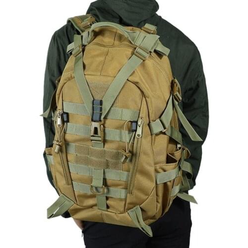 Climbing Bags 25L Large Tactical Reflective Backpack Outdoor Waterproof Camping Backpack Military Travel Bags for Men Hiking