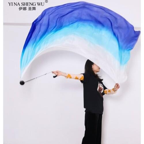 Belly Dance Silk Veil POI Chain Ball Women Belly Dance Accessories Multicolor Dance Silk Veil Throw Ball Professional Customized