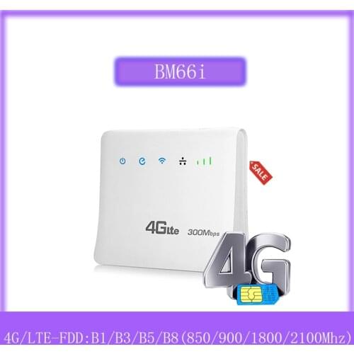 Unlocked 300Mbps Wifi Routers 4G LTE CPE Mobile Router with LAN Port Support SIM card Portable Wireless Router WiFi Router